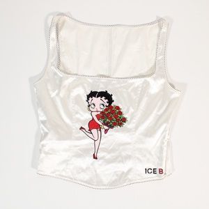 Iceberg Betty Boop Corset Top